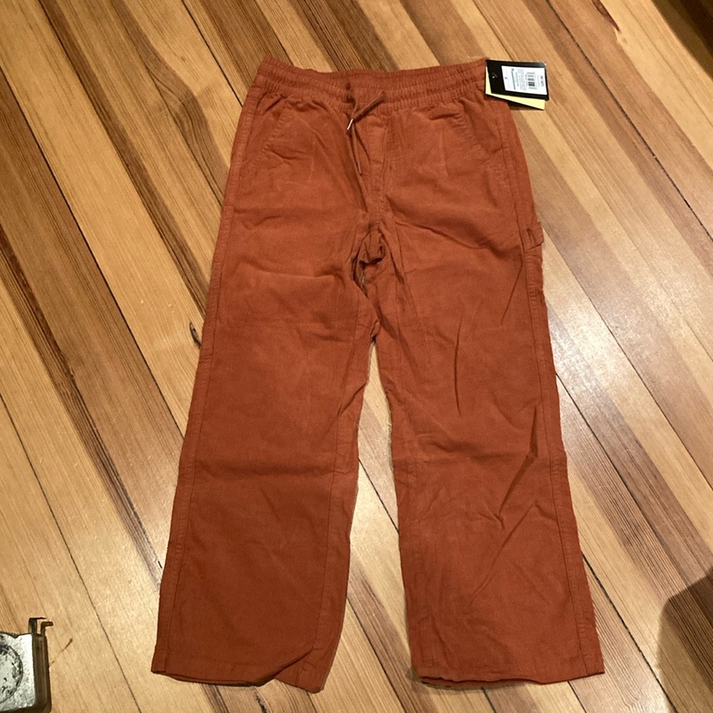 Kids- Orange corduroys by art class